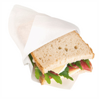173.62-BUSTE APERTE 2 LATI  22 G/M2 + 8 LDPE 18X18,2 CM BIANCO KRAFT (100 u.)