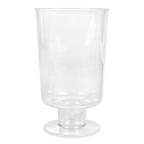 154.29-COPPA "VINO" INIETATA 150 ML Ø 5,7x9,6 CM TRASPARENTE CRISTAL PS (12 u.)