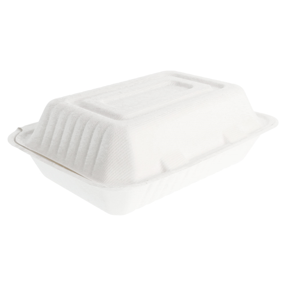 212.83-CONTENITORI 'BIONIC' 1 L 16,5x22,5x6,4 CM BIANCO BAGASSA (50 u.)