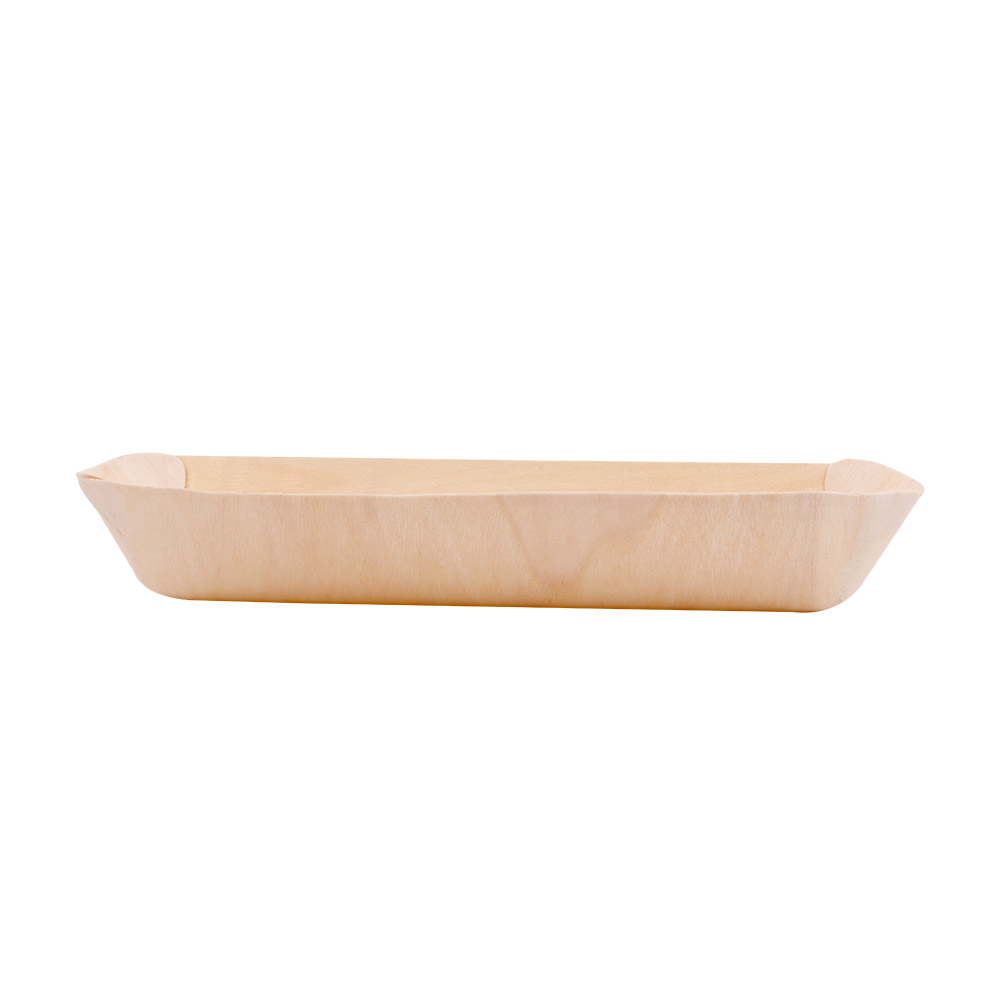 229.92-BARCHETTE RETTANGOLARI 'WOOD'  19,5x7,5x2,7 CM NATURALE LEGNO (50 u.)