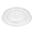 231.36-COPERCHI PIATTI CON CROCE PER 224.01  Ø 8,5x0,8 CM TRASPARENTE PLA (50 u.)