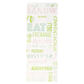 229.25-SACCHETTI SANDWICHES GREEN PAROLE 32 G/M2 9+4x22 CM BIANCO PERGAMANA ANTIGRASSI (500 u.)