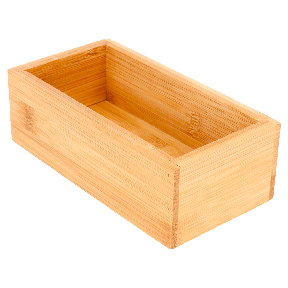 223.86-SCATOLA PER BUFFET BAMBOO  8x15,5x5 CM NATURALE BAMBÙ