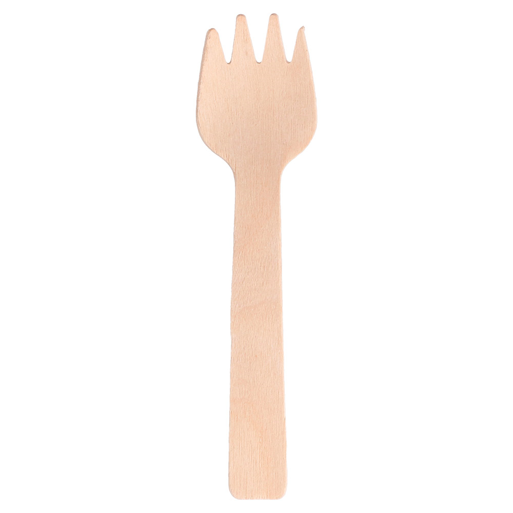 170.47-FORCHETTA - CUCCHAIO 'WOOD'  10,5 CM NATURALE LEGNO (100 u.)
