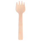 170.47-FORCHETTA - CUCCHAIO 'WOOD'  10,5 CM NATURALE LEGNO (100 u.)