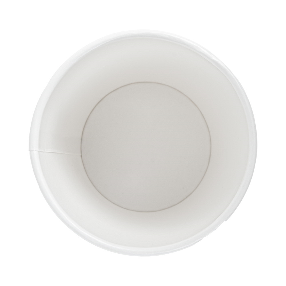 270.98-BICCHIERI BEVANDE FREDDE E CALDE 1 PARETE 'COMPOSTABLE GRADIENT' 240 ML - 8 oz 280 G/M2 Ø8/5,6x9,2 CM BIANCO CARTONE (50 u.)