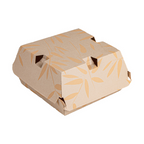 274.15-SCATOLE HAMBURGER 'THEPACK-FEEL GREEN'  14,7x14x7 CM NATURALE CARTONE NANO-MICRO (50 u.)