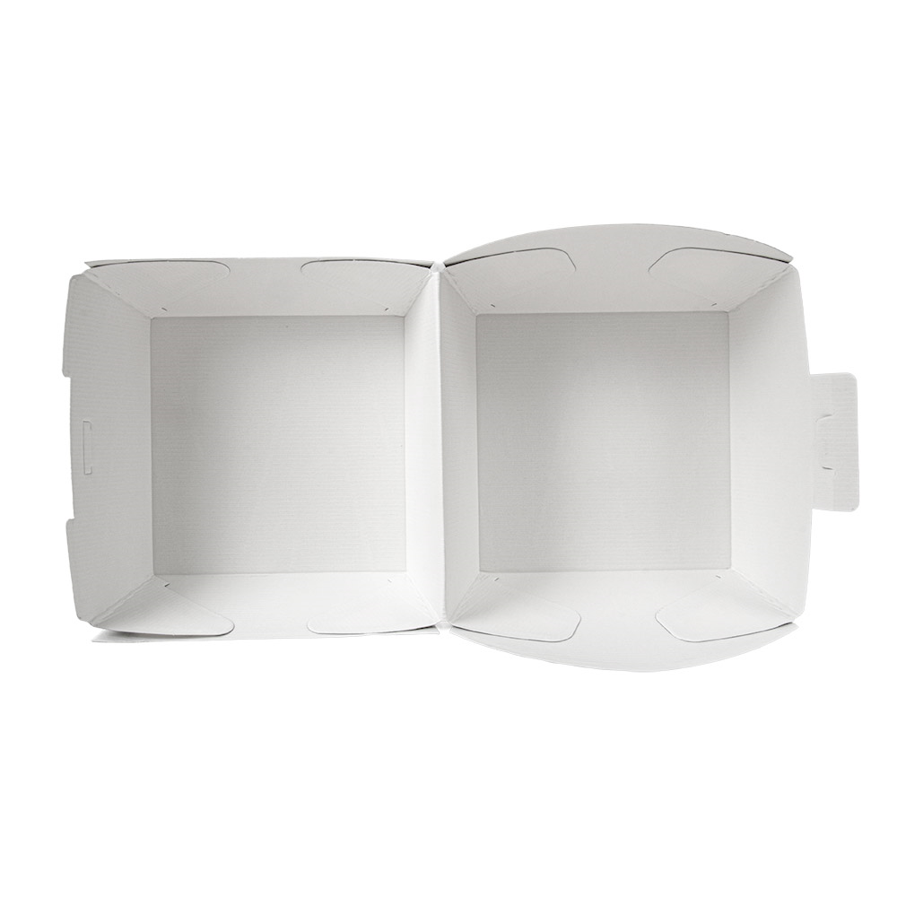 277.80-SCATOLE HAMBURGER 'THEPACK'  14,4x14x11,5 CM (XL TALLER) NERO CARTONE NANO-MICRO (50 u.)