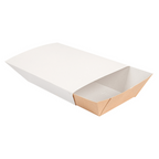 253.04-COPERCHI PER BARCHETTE 'THEPACK' 2400 G 17x9,8x7 CM BIANCO CARTONE NANO-MICRO (100 u.)