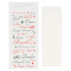 143.99-BUSTE PORTAPOSATE + TOVAGLIOLO 'JUST IN TIME OPEN' PIZZA 90 + 10PE G/M2 8,5x19,5 CM BIANCO AIRLAID (250 u.)