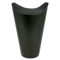 219.83-BICCHIERE FRITTI CHIUSO 22 OZ - 660 ML 220 + 18PE G/M2 8,5x18 CM NERO CARTONE (50 u.)