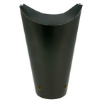 219.83-BICCHIERE FRITTI CHIUSO 22 OZ - 660 ML 220 + 18PE G/M2 8,5x18 CM NERO CARTONE (50 u.)