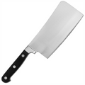 449.24-FALCETTA FALCETTA, MANICO ABS   17 CM ARGENTO ACCIAIO INOX