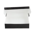 270.85-SCATOLE CATERING, PIANA 'THEPACK'  21x21x5 CM NERO CARTONE NANO-MICRO (50 u.)