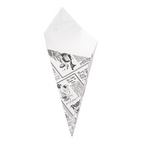 234.45-CONI PER FRITTI 'THEPACK' TIMES 250 G 15,7x26,8 CM BIANCO CARTONE NANO-MICRO (200 u.)