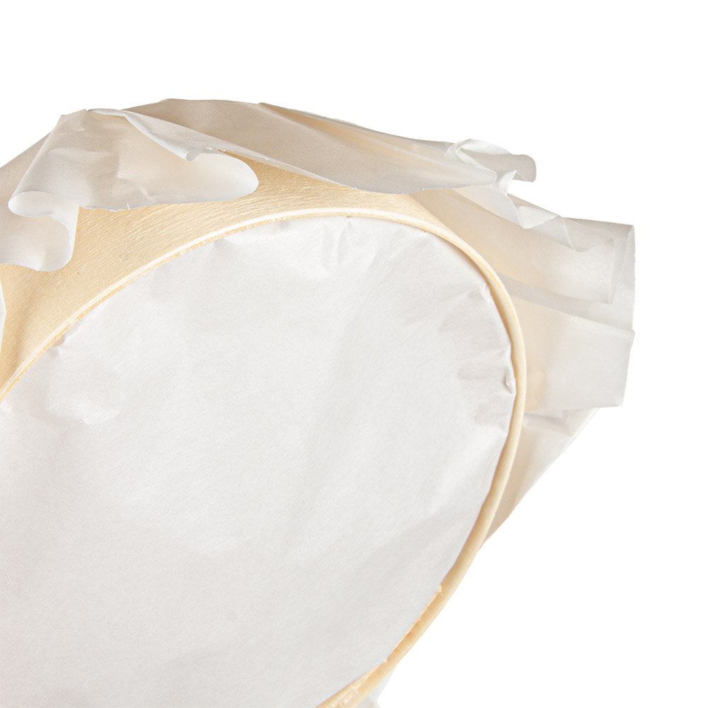 280.50-ANELLO DA FORNO CON CARTA 'WOOD' 235 ML Ø 10x3 CM NATURALE LEGNO (10 u.)