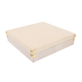 268.98-VASSOI RETTANGOLARE CON COPERCHIO WOOD  26x26x6,2 CM NATURALE LEGNO (10 u.)