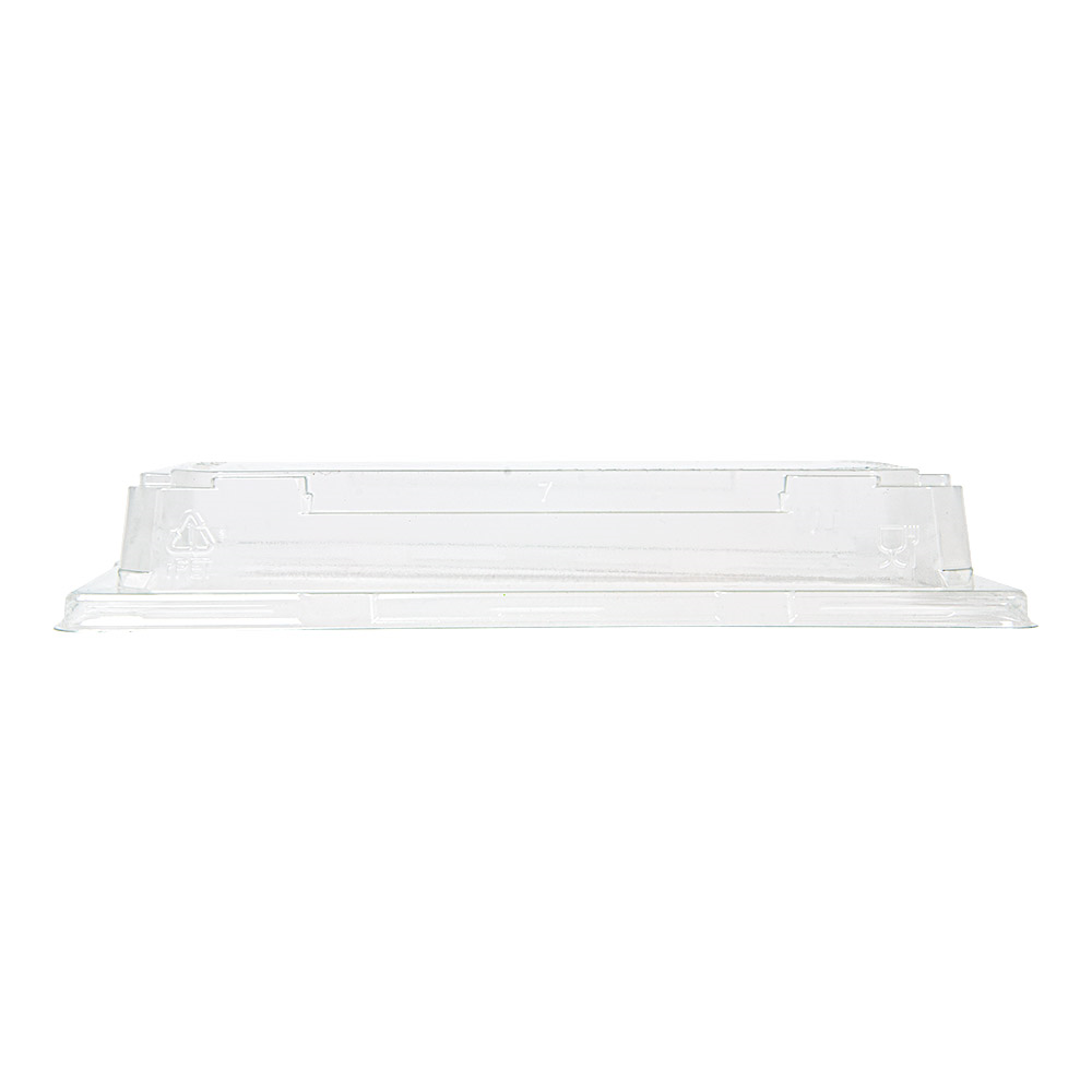 267.95-COPERCHI PER CODICE 267.94   19x13,4x3 CM TRASPARENTE RPET (176 u.)