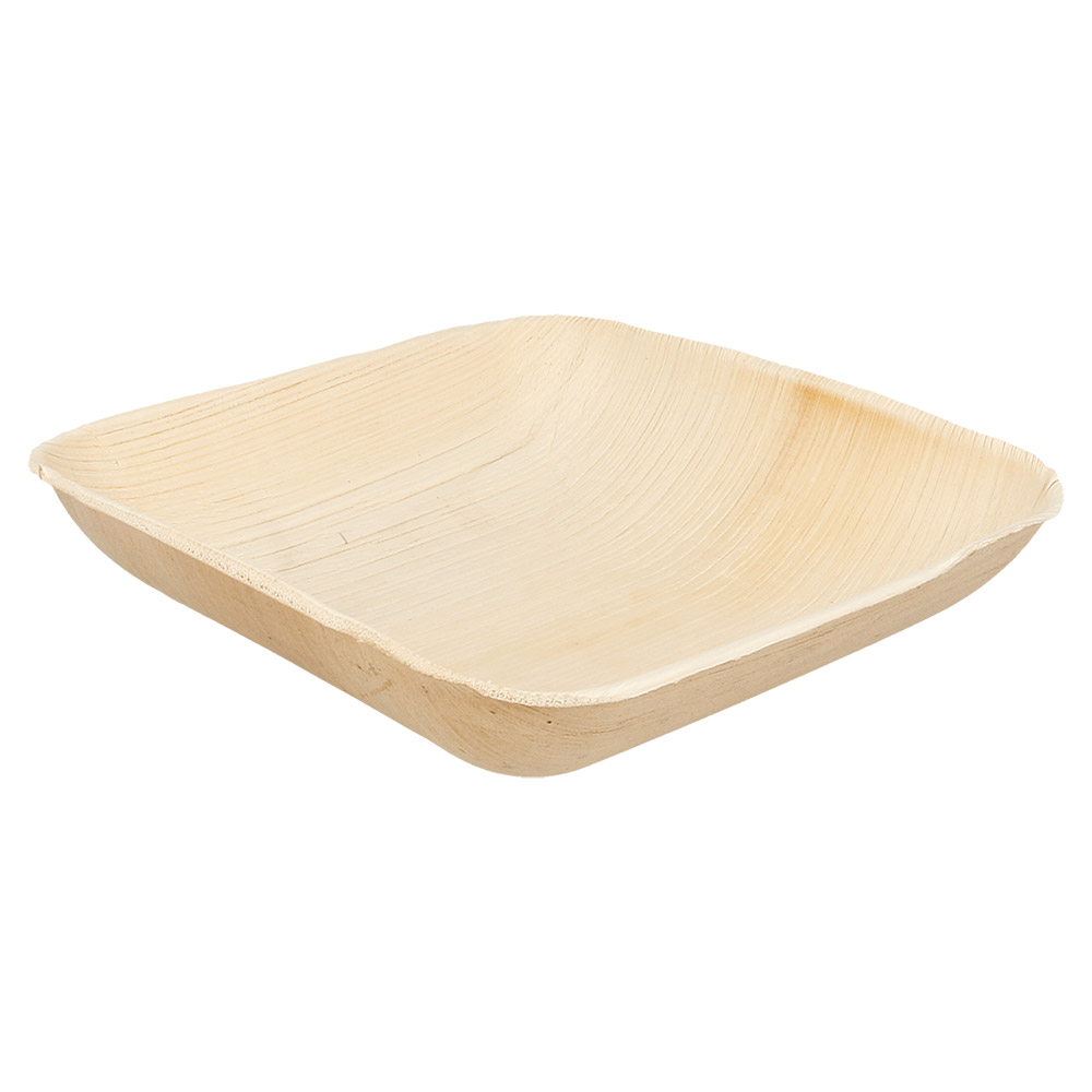 223.96-CIOTOLE QUADRATE 'ARECA'  20x20x4 CM NATURALE ARECA (25 u.)