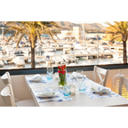 178.55-TOVAGLIOLI ECOLABEL 'DOUBLE POINT' ANTIBES 18 G/M2 40x40 CM BIANCO TISSUE (50 u.)
