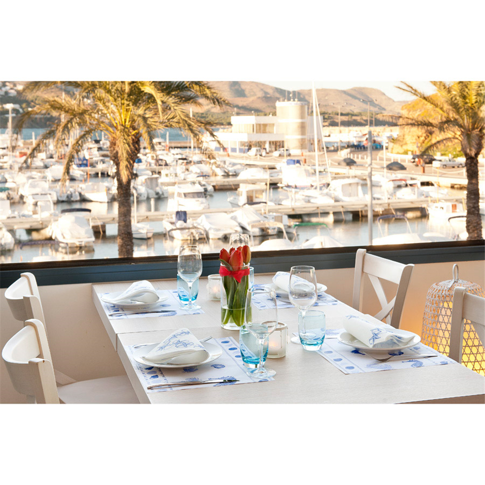 178.55-TOVAGLIOLI ECOLABEL 'DOUBLE POINT' ANTIBES 18 G/M2 40x40 CM BIANCO TISSUE (50 u.)