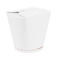 255.25-RICIPIENTI MULTIUSO 'FEEL GREEN' COMPOSTABLE 780 ML 300 G/M2 Ø9x9 CM BIANCO CARTONE (50 u.)