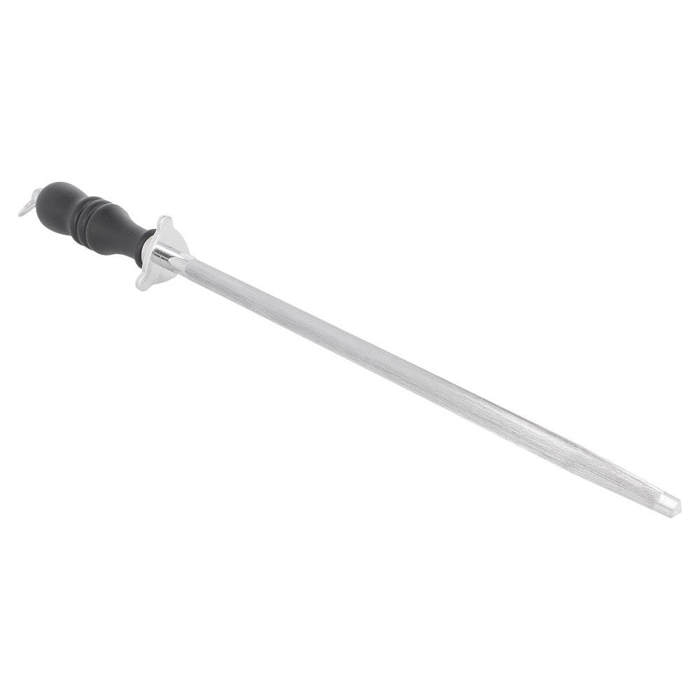 450.76-ACCIAINO, MANICO ABS   30,5 CM ARGENTO ACCIAIO INOX