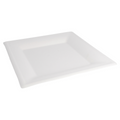 126.00-PIATTI QUADRATI 'BIONIC'  26,2x26,2x1,4 CM BIANCO BAGASSA (50 u.)