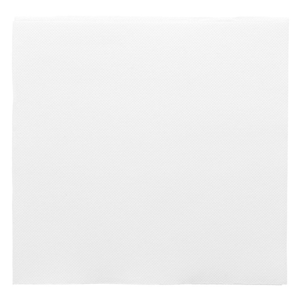 101.32-TOVAGLIOLI ECOLABEL 'DOUBLE POINT' 18 G/M2 39x39 CM BIANCO TISSUE (50 u.)