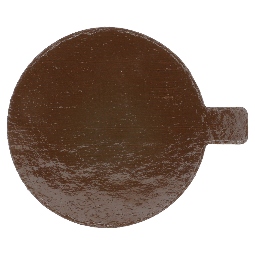 223.74-CARTONE PASTICCERIA DOPPIA FACCIA  1100 G/M2 Ø 8 CM CIOCCOLATO/PRALINA CARTONE (200 u.)