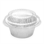 214.52-COPERCHIO PER - CODICE 340.23  Ø 9,5x2,2 CM TRASPARENTE PET (50 u.)