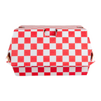 274.02-SCATOLE HAMBURGER 'THEPACK' RED FITIPALDI  14,7x14x7 CM ROSSO/NATURALE CARTONE NANO-MICRO (50 u.)