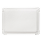 320.11-VASSOI PASTICCERIA - MEDI  340 G/M2 25x17,5 CM BIANCO CARTONE (250 u.)