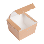 253.59-SCATOLE CON FINESTRA 'THEPACK' 300 ML 8x7,5x5,5 CM NATURALE CARTONE NANO-MICRO + OPP (50 u.)