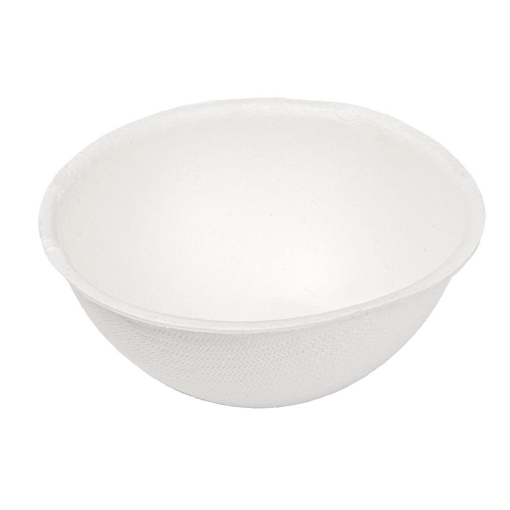 266.01-CONTENITORI ROTONDI 'BIONIC'  Ø 7,5x3 CM BIANCO BAGASSA (100 u.)