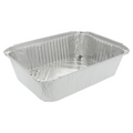 135.73-VASCHETTA RETTANGOLARE  2300 ML 25,5x18,7x6,4 CM ALLUMINIO (100 u.)