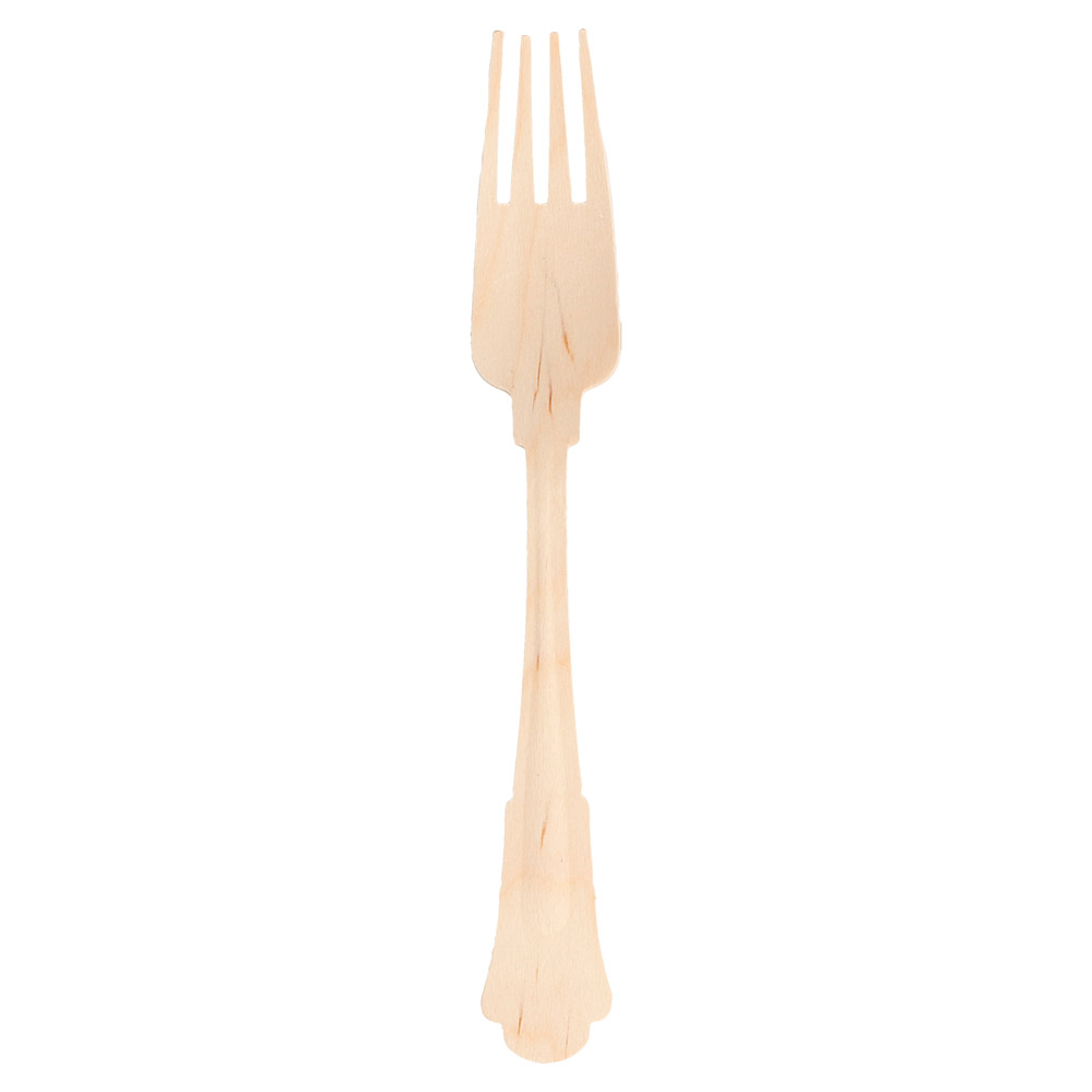 189.41-FORCHETTE 'WOOD' CLASSIC  19,3 CM NATURALE LEGNO (100 u.)