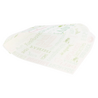 229.35-CARTA ANTIGRASSO APERTO 2 LATI FAST FOOD PAROLE 35 G/M2 13x14 CM BIANCO PERGAMANA ANTIGRASSI (1000 u.)