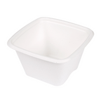 253.90-TERRINA PICCOLA 'BIONIC' 130 ML 7,7x7,7x4,6 CM BIANCO BAGASSA (50 u.)