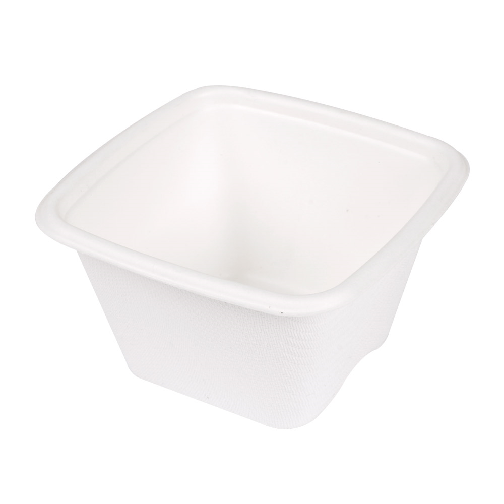 253.90-TERRINA PICCOLA 'BIONIC' 130 ML 7,7x7,7x4,6 CM BIANCO BAGASSA (50 u.)