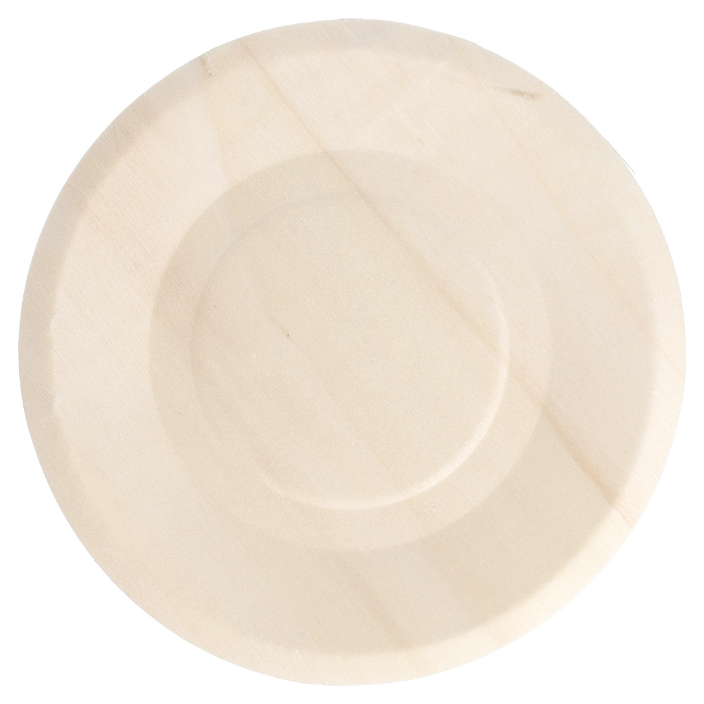 170.30-PIATTI ROTONDO 'WOOD'  Ø 15,5x1 CM NATURALE LEGNO (50 u.)