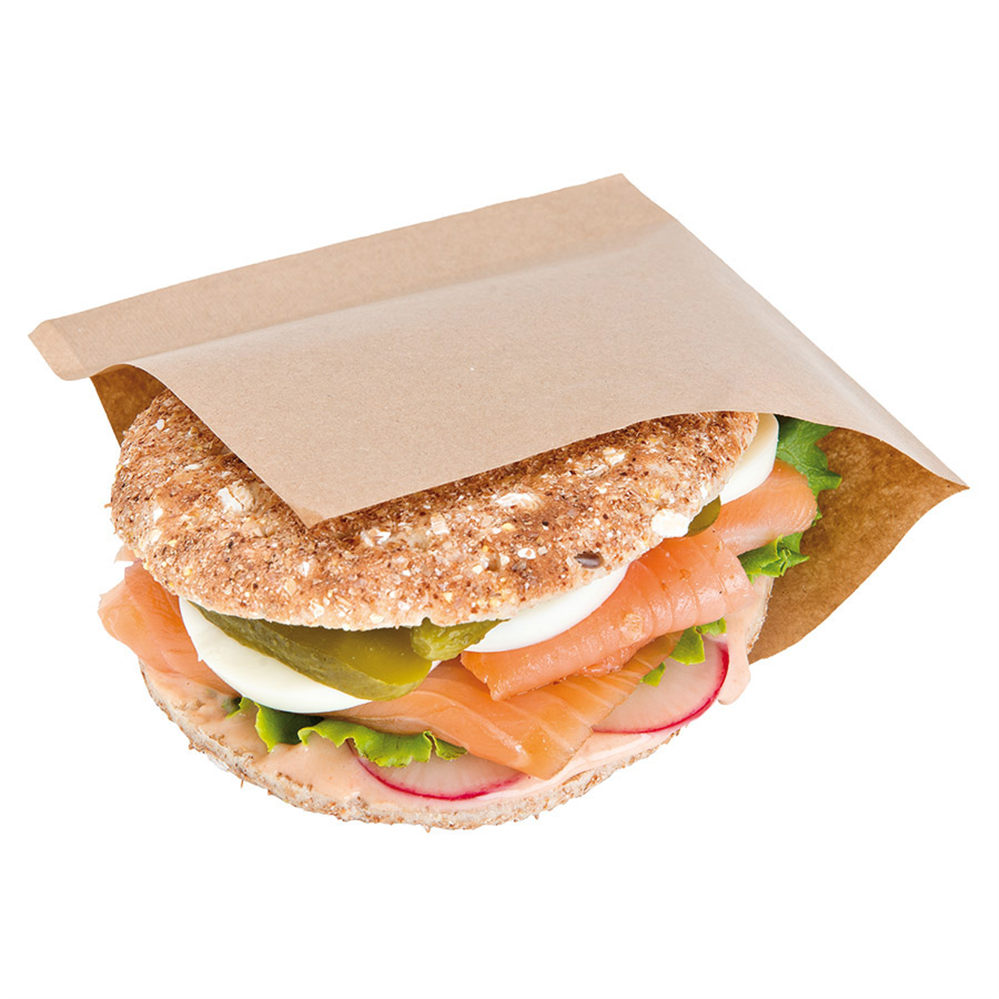 173.67-BUSTE APERTE 2 LATI  35 G/M2 + 10 LDPE 15x15,2 CM NATURALE KRAFT (100 u.)