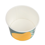 269.77-COPPETTE GELATI AMALFI 120 ML 210 + 18 PE G/M2 Ø7,7x4,7 CM BIANCO CARTONE (50 u.)