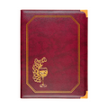 180.86-CARTA DEI VINI 16 PAGINE DIN-A4   25,5x33 CM BORDEAUX PVC