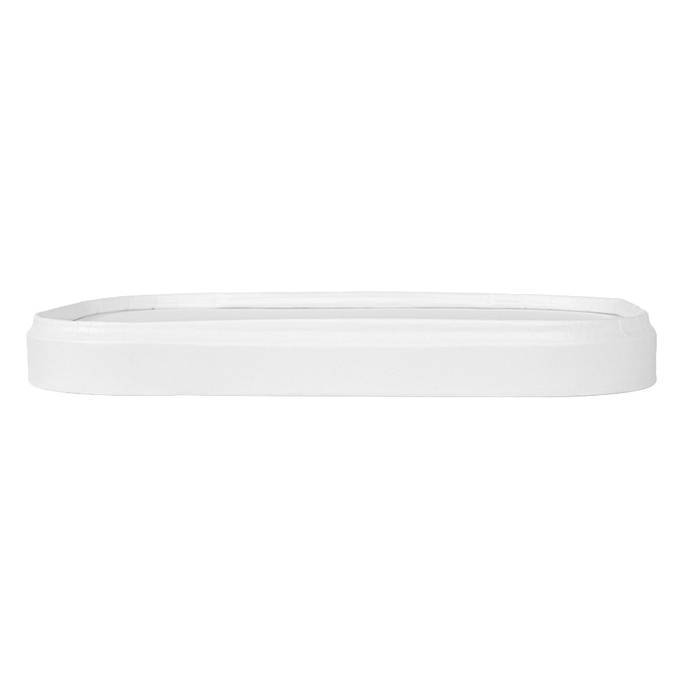 267.69-COPERCHIO PER CONTENITORI 266.26/27/28  320 + 30 PE G/M2 17,3x12,3x2 CM BIANCO KRAFT (50 u.)