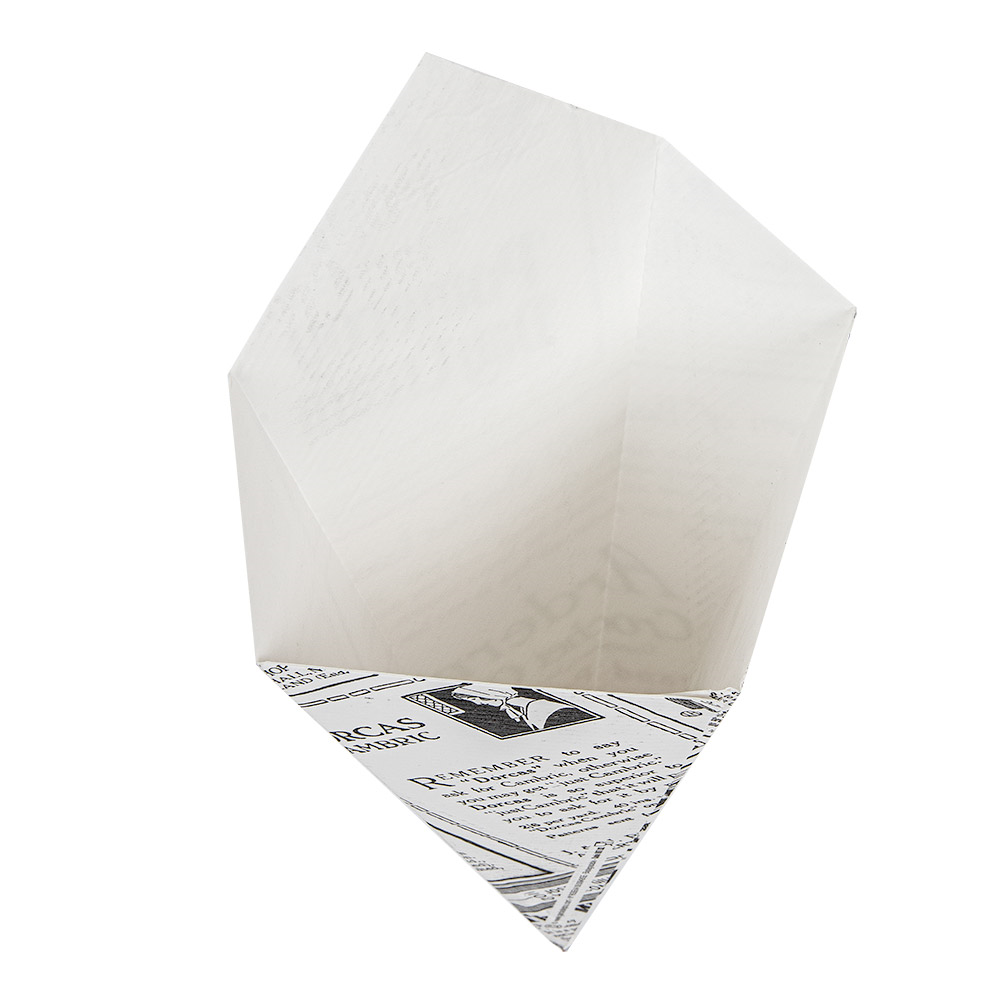 234.43-CONI PER FRITTI 'THEPACK' TIMES 100 G 12,8x21,7 CM BIANCO CARTONE NANO-MICRO (200 u.)