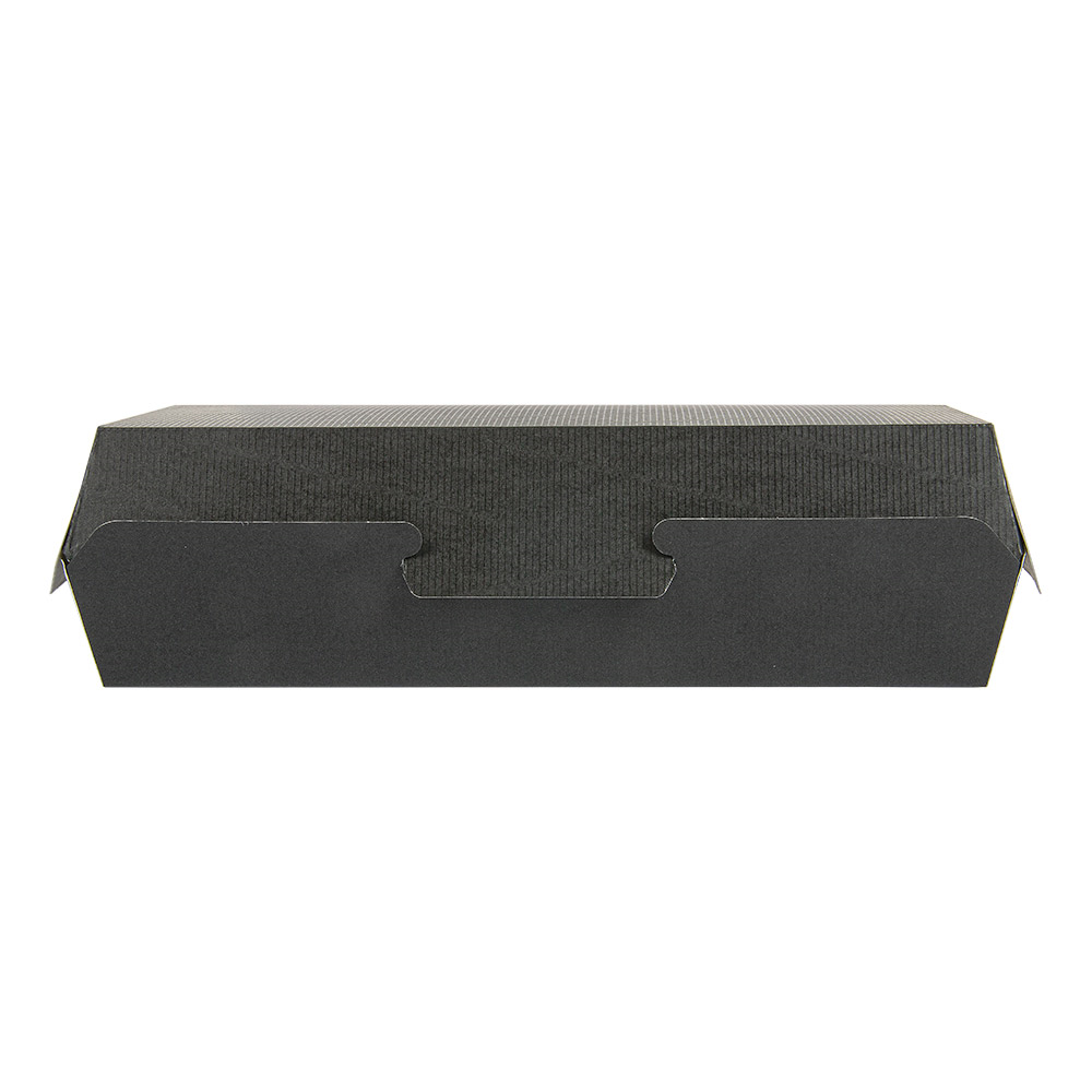 252.14-SCATOLE "PANINI" 'THEPACK'  26,5x12,2x7 CM NERO CARTONE NANO-MICRO (50 u.)