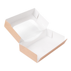 253.39-CONTENITORI SUSHI+FINESTRA 'THEPACK'  19,7x12x4,5 CM MARRONE CARTONE NANO-MICRO + OPP (50 u.)