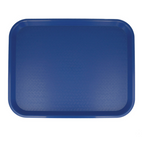 132.11-VASSOIO FAST FOOD   35,5x45,3x2,4 CM BLU PP