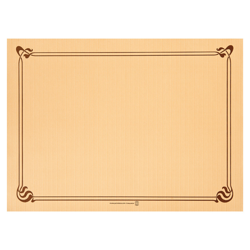 108.09-TOVAGLIETTE  48 G/M2 31x43 CM CARAMELLO CELLULOSA (500 u.)